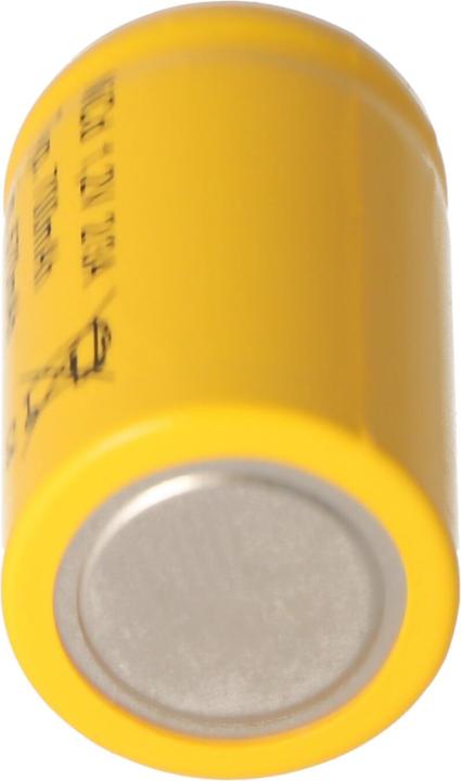 Actual product image AccuCell 2/3 A Cadnica NICD Akku Flattop ohne Lötfahne (2/3 A, 700 mAh)