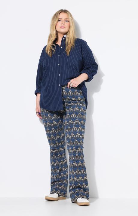 Immagine prodotto Studio Untold Pantaloni con taglio scampanato, jacquard e glitter (56)