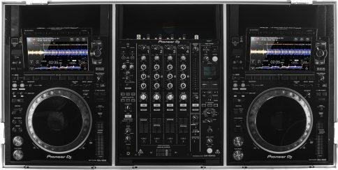 Actual product image Odyssey FZ12CDJWXD2 case for 12 inch DJ-mixer en mediaspelers