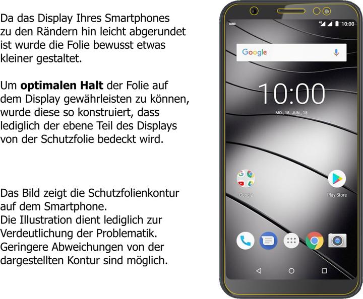 Produktbild Dipos Displayschutzfolie Crystalclear (6 Stück, Gigaset GS185)
