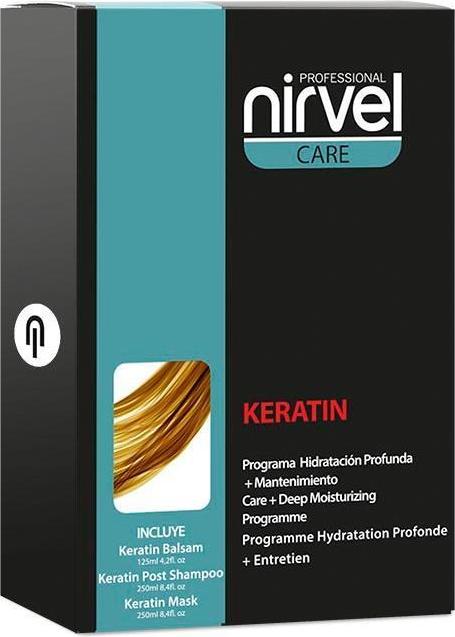Produktbild Nirvel Professional Keratinliss Set (100 ml, Flüssiges Shampoo)