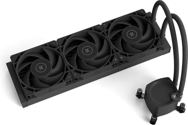 Actual product image EKWB EK-Nucleus AIO CR360 Dark complete water cooling system