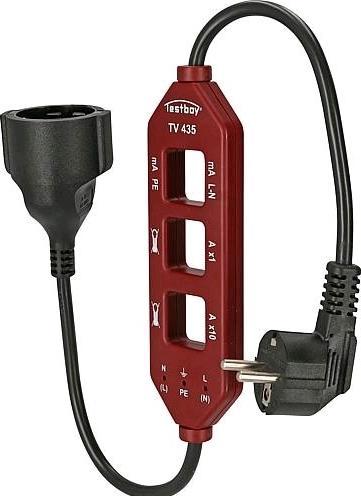Produktbild Testboy Strommessadapter TV 435 Laststrom-/Differenz-/Leckstrommessung (CAT III 300V)