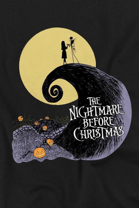 Immagine prodotto The Nightmare Before Christmas Maglietta Silhouette Lunare Bambini (128)
