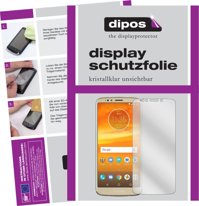 Produktbild Dipos Displayschutzfolie Crystalclear (6 Stück, Motorola Moto E5 Supra)