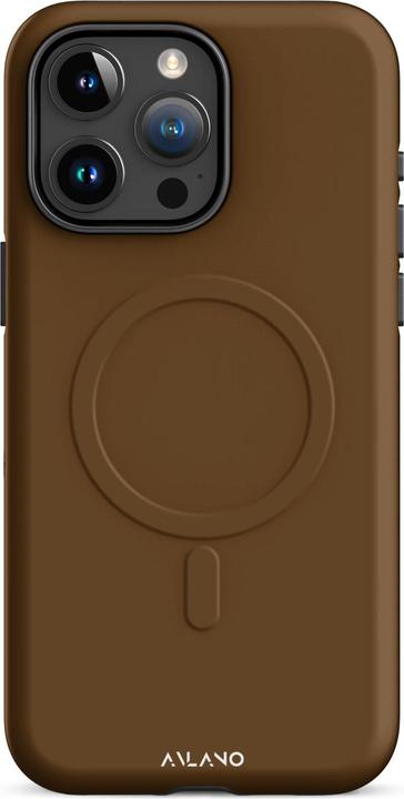Immagine prodotto Avlano Hardcase iPhone-Hülle mit MagSafe Braun (Apple iPhone 15 Pro Max)