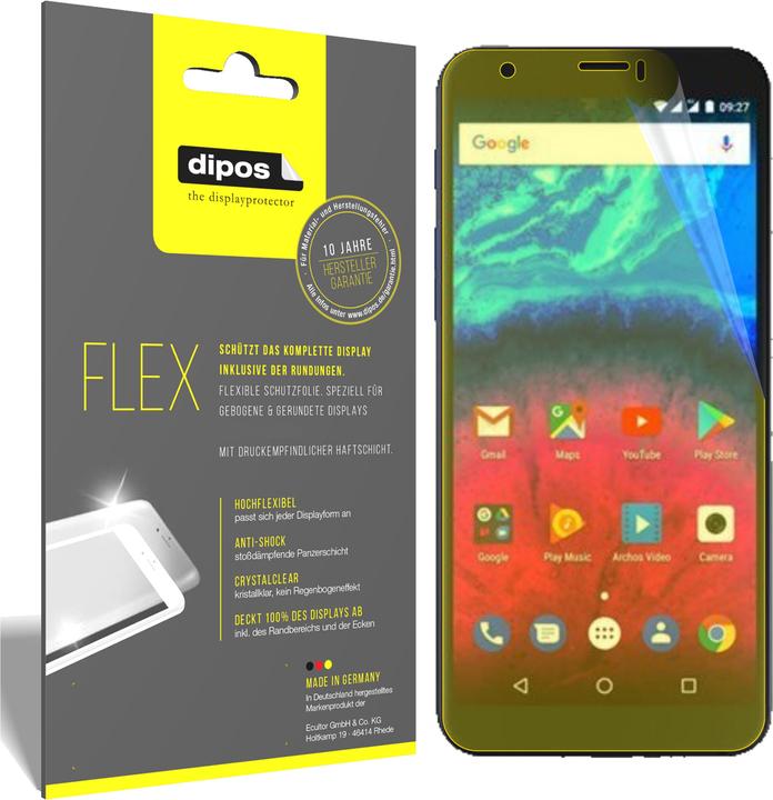 Immagine prodotto Dipos Pellicola Protettiva Full-Cover 3D (3 Pezzo/i, Archos Core 60S)