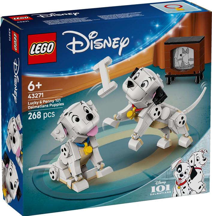 Actual product image LEGO Die Welpen Lucky und Penny aus 101 Dalmatiner (43271, LEGO Disney)