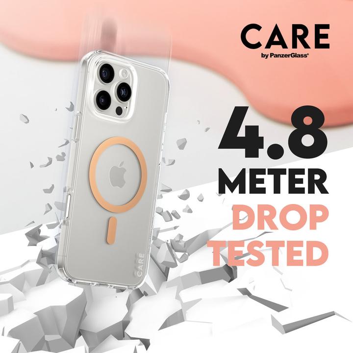 Actual product image PanzerGlass CARE Flagship Case Urban Combat w. Peachy MagSafe iPhone '24 6.9 "Pro (Apple iPhone 16 Pro Max)