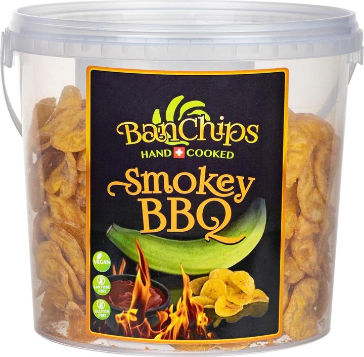 Produktbild BanChips Bananenchips Smokey BBQ 500 g (500 g)