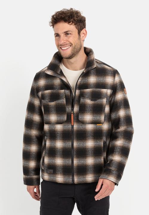 Actual product image Camel Active Checked blouson with a zip (52)