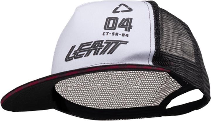 Actual product image Leatt Cap Trucker Black/White V24