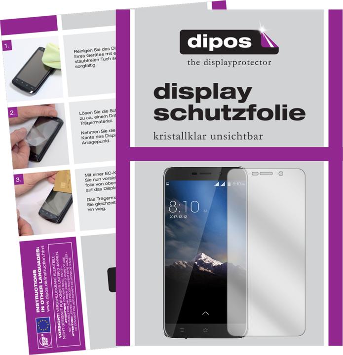 Produktbild Dipos Displayschutzfolie Crystalclear (5 Stück, Cubot A10)