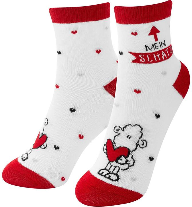 Actual product image Sheepworld Zaubersocken Motiv 'Schatz' (pack of 8, 36 - 40)