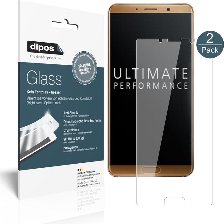 Actual product image Dipos Screen Protector Anti-Shock (2 Piece, Mate 10)