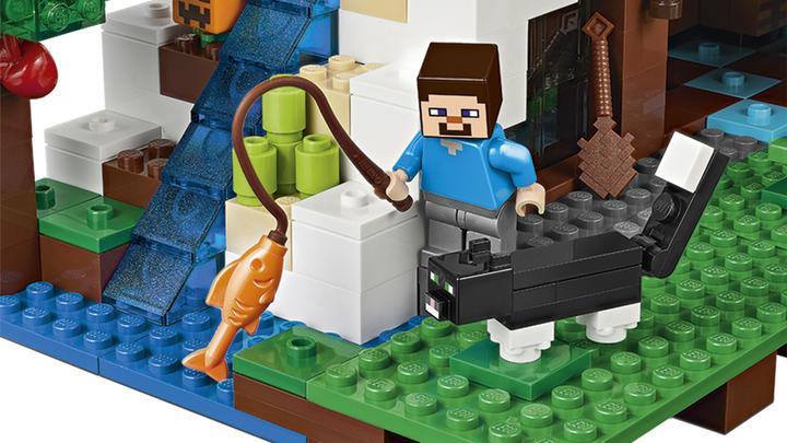 Produktbild LEGO Minecraft Unterschlupf im Wasserfall (21134, LEGO Minecraft)