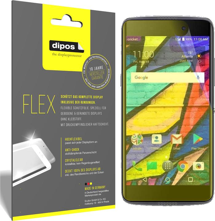 Immagine prodotto Dipos Pellicola Protettiva Full-Cover 3D (3 Pezzo/i, Alcatel Idol 5 Cricket)