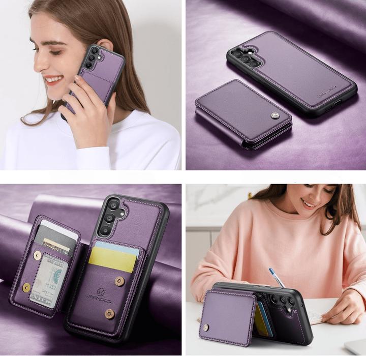 Produktbild Cover-Discount Galaxy A55 - 2-in-1 Backcover mit Kreditkarten-Etui (Samsung Galaxy A55)