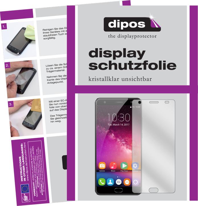 Actual product image Dipos Screen Protector Crystalclear (6 Piece, Article K6000 Plus)
