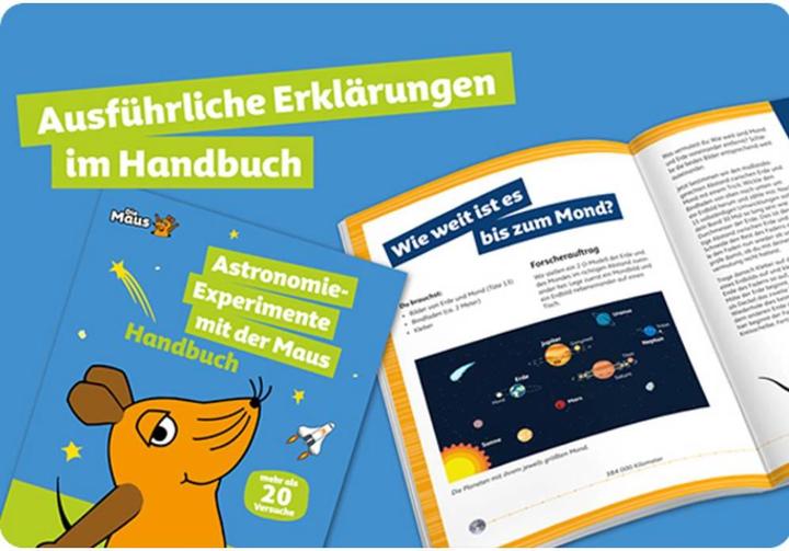 Produktbild Franzis Astronomie mit der Maus Deutsch