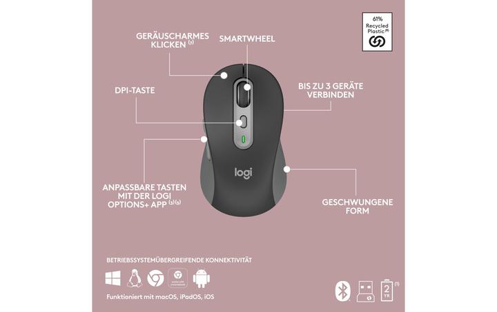 Produktbild Logitech Signature Slim Combo MK950 (CH, Kabellos)