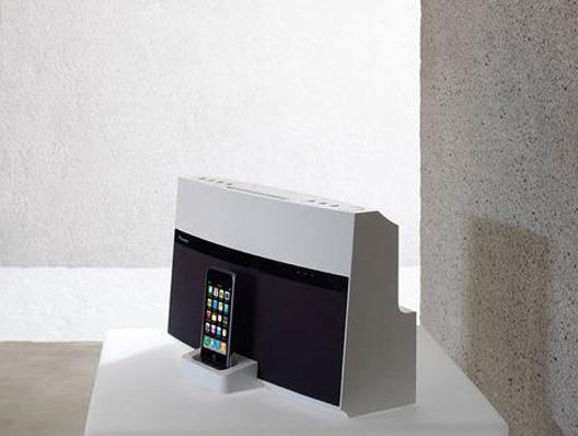 Actual product image Pioneer XW-NAV1-K, all-in-one loudspeaker system, DVD, iPod
