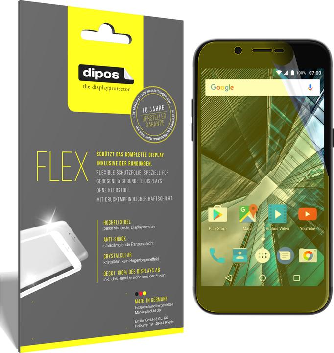 Immagine prodotto Dipos Pellicola Protettiva Full-Cover 3D (3 Pezzo/i, Archos 55 Grafite)