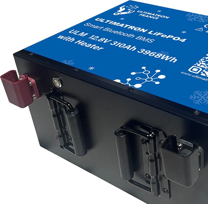 Produktbild Ultimatron ULM-12V-310Ah POLAR LiFePO4 Untersitz-Versorgungsbatterie (mit Heater) (12.80 V, 310 Ah)