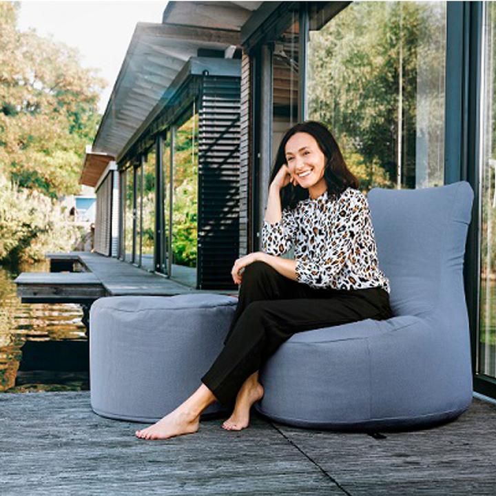 Productafbeelding Sitting Point Schommel BUITEN Zitzak blauw