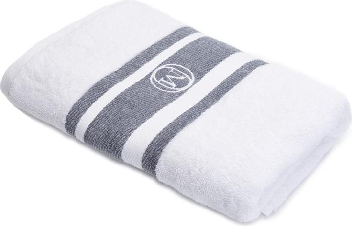 Monogram Linea Handtuch 50x100cm grau (50 x 100 cm)