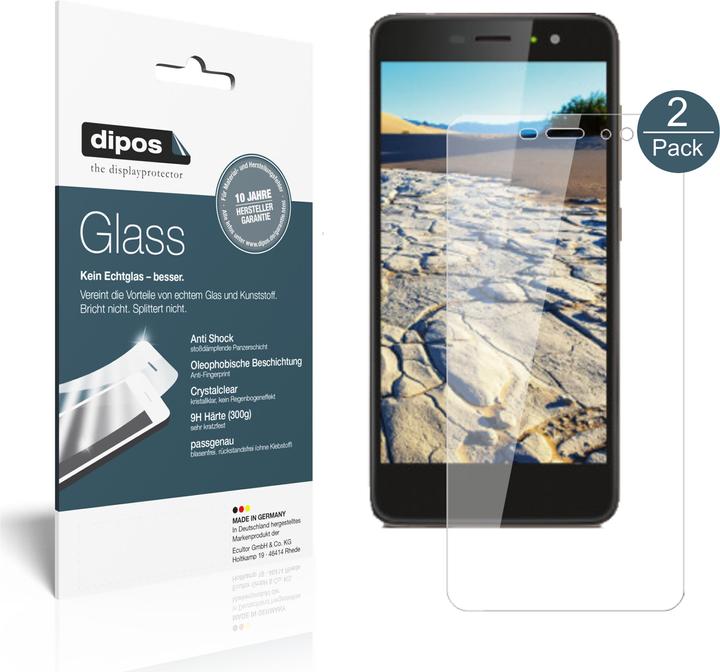 Actual product image Dipos Screen Protector Anti-Shock (2 Piece, GS170)