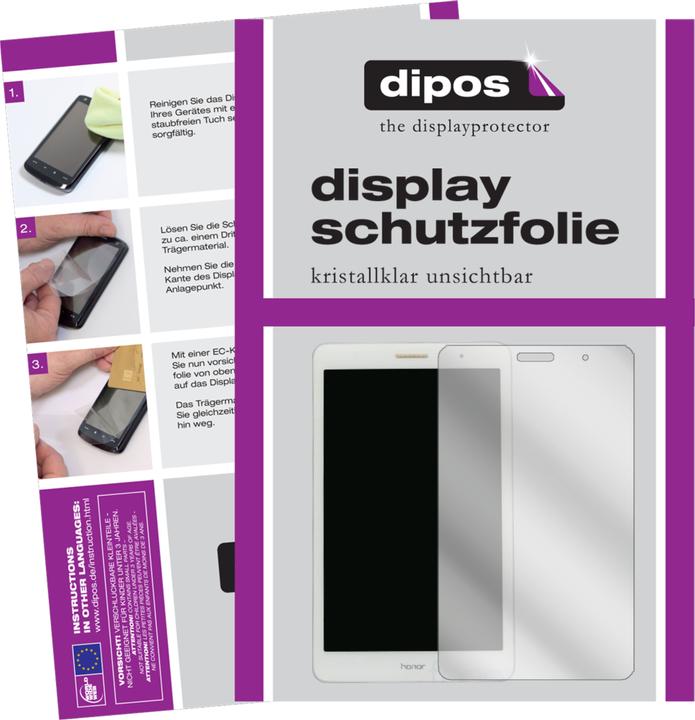 Image du produit Dipos Film de Protection d’écran Crystalclear (2 pièce(s), Huawei MediaPad T3 8)