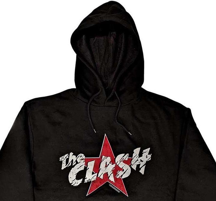 Immagine prodotto The Clash Pull à capuche unisexe adulte avec logo étoilé (M)