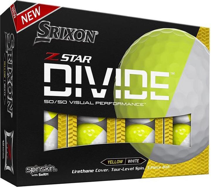 Srixon Z-Star Divide white/yellow (8-2023)