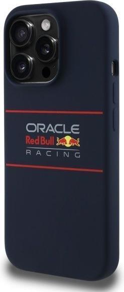 Produktbild Red Bull RBHMP14L24SIHSRV iPhone 14 Pro 6.1" hardcase navy Silicone Horizontal Logo MagSafe (Apple iPhone 14 Pro)