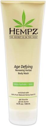 Actual product image Hempz Age Defying Renewing Herbal Body Wash with Shea Butter and Ginseng 8.5oz - Vanilla/Musk (250 ml)