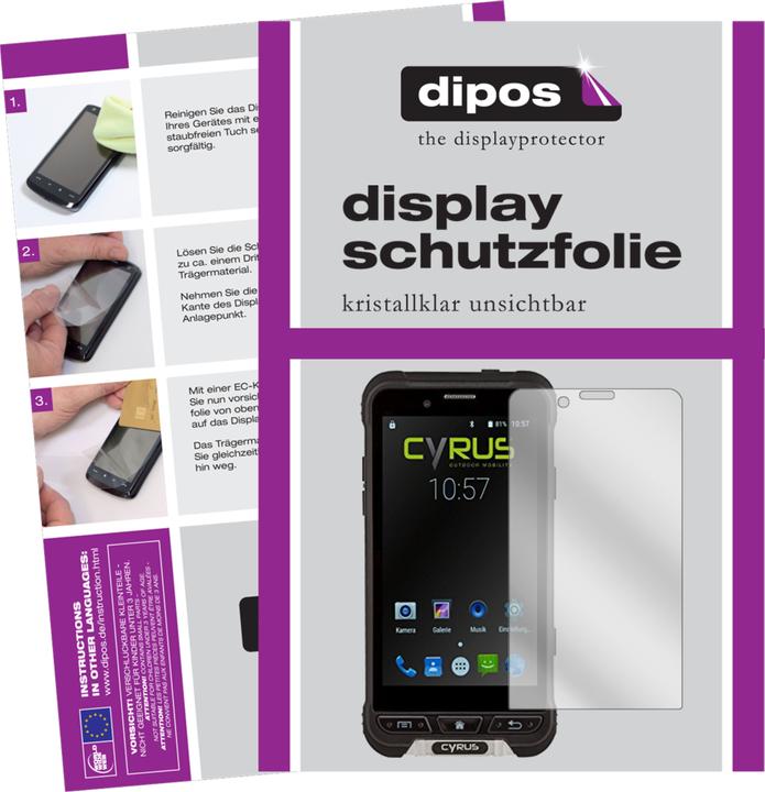 Immagine prodotto Dipos Pellicola Protettiva (2 Pezzo/i, Cyrus CS 35 Stile libero)