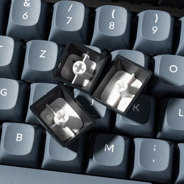 Produktbild Keychron K8 Pro (schwarz/blau, DE-Layout, Gateron G Pro Red, Hot-Swap, Aluminiumrahmen, RGB, PBT) (DE, Kabellos)