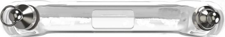 Actual product image Evelatus iPhone 5/5s/SE Silicone Transparent with Necklace TPU Strap