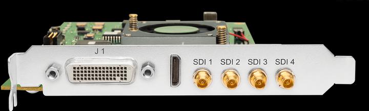 Produktbild AJA KONA 4 - PCIe - BNC,HDMI - Aktiv - 1 Lüfter - 22 W - 0 - 40 °C (Netzwerk Zubehör)