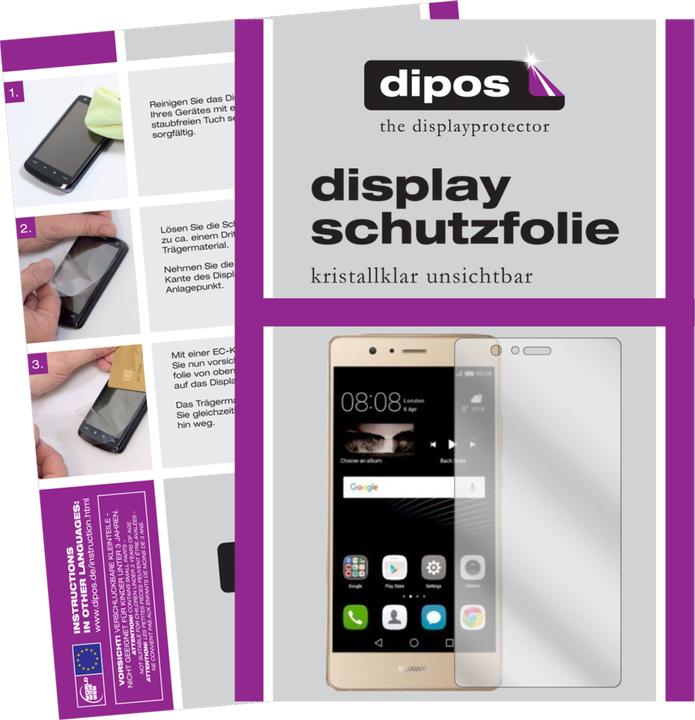 Produktbild Dipos Displayschutzfolie Crystalclear (6 Stück, Huawei P9 Lite (2017))
