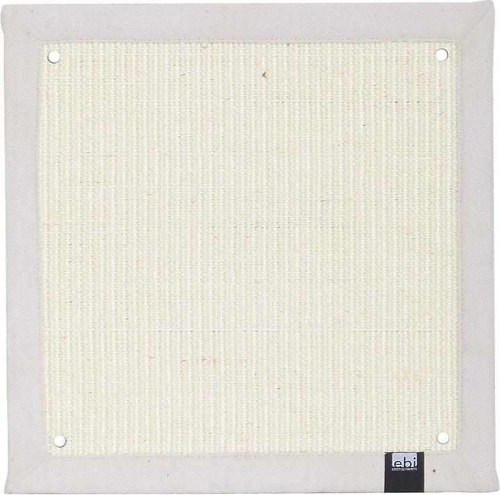 Actual product image EBI Krappa Square (1.50 cm, Black sisal)
