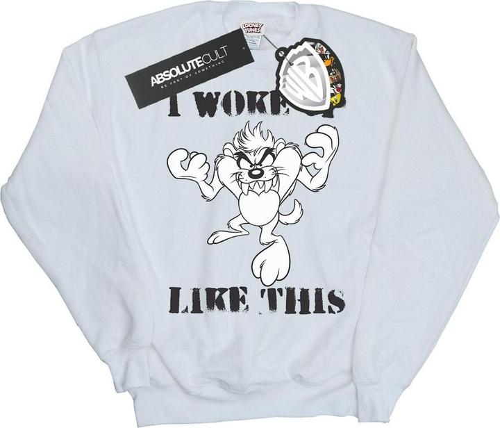Looney Tunes Taz I Woke Up Like This Sweatshirt (M)
