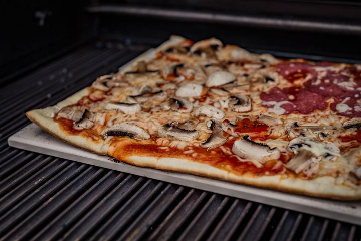 Produktbild Grillfürst Pizzastein rechteckig Abmessungen: 40 x 30 cm