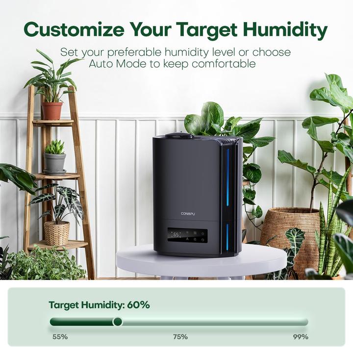 Image du produit Conopu Humidificateur d'air 6L (30 m²)