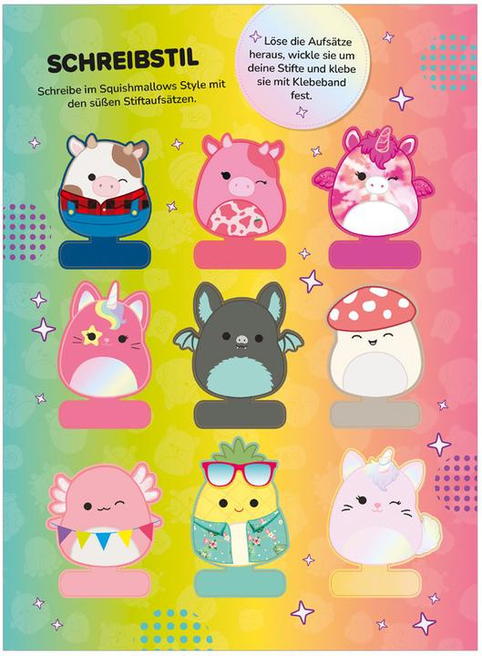 Produktbild Squishmallows - Basteln, Malen, Rätseln (mit über 100 Puffy
