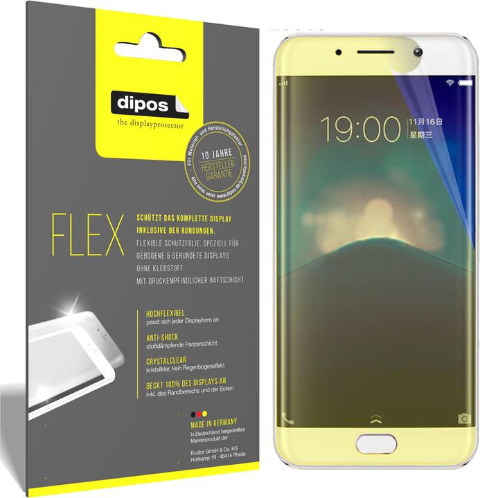 Actual product image Dipos Screen Protector Full-Cover 3D (3 Piece, Vivo Xplay 6)