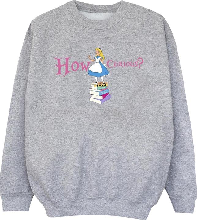 Disney Jungen Alice im Wunderland Wie neugierig Sweatshirt
