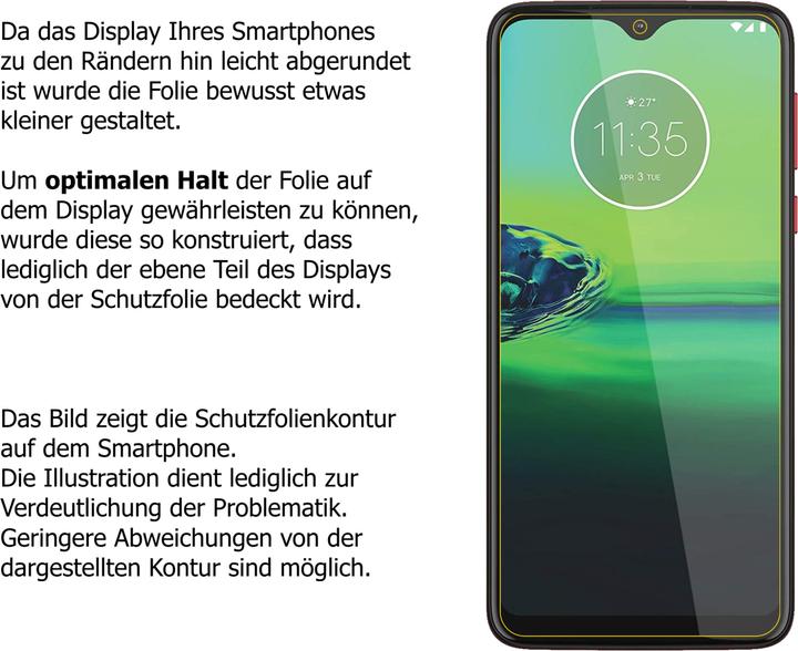 Image du produit Dipos Film de Protection d’écran Anti-reflet (5 pièce(s), Motorola Moto G8 Play)