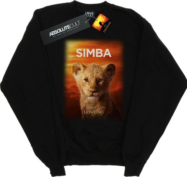 Disney The Lion King Movie Baby Simba Poster Sweatshirt (M)
